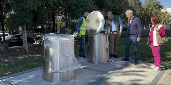 Σε λειτουργία νέα συστήματα υπόγειων κάδων στο Ηράκλειο - Ειδήσεις Pancreta